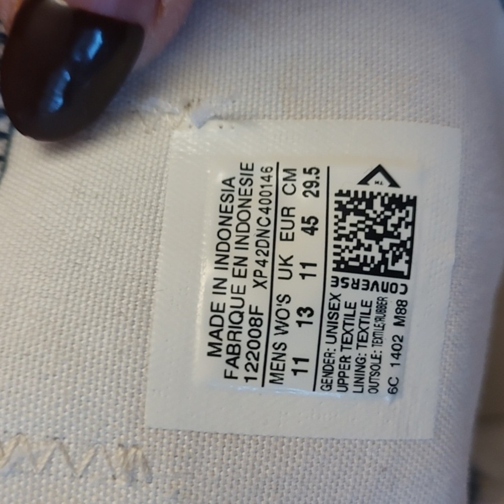 Converse Chuck Taylor All-Star "American Flag" Stars & Stripes Size 11 - Picture 11 of 16